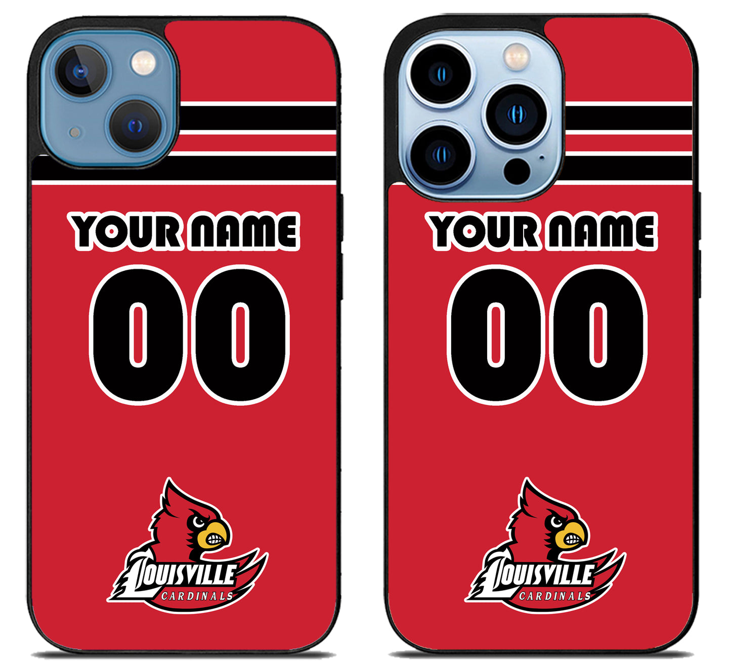 Custom Personalized Louisville Cardinals iPhone 13 | 13 Mini | 13 Pro | 13 Pro Max Case