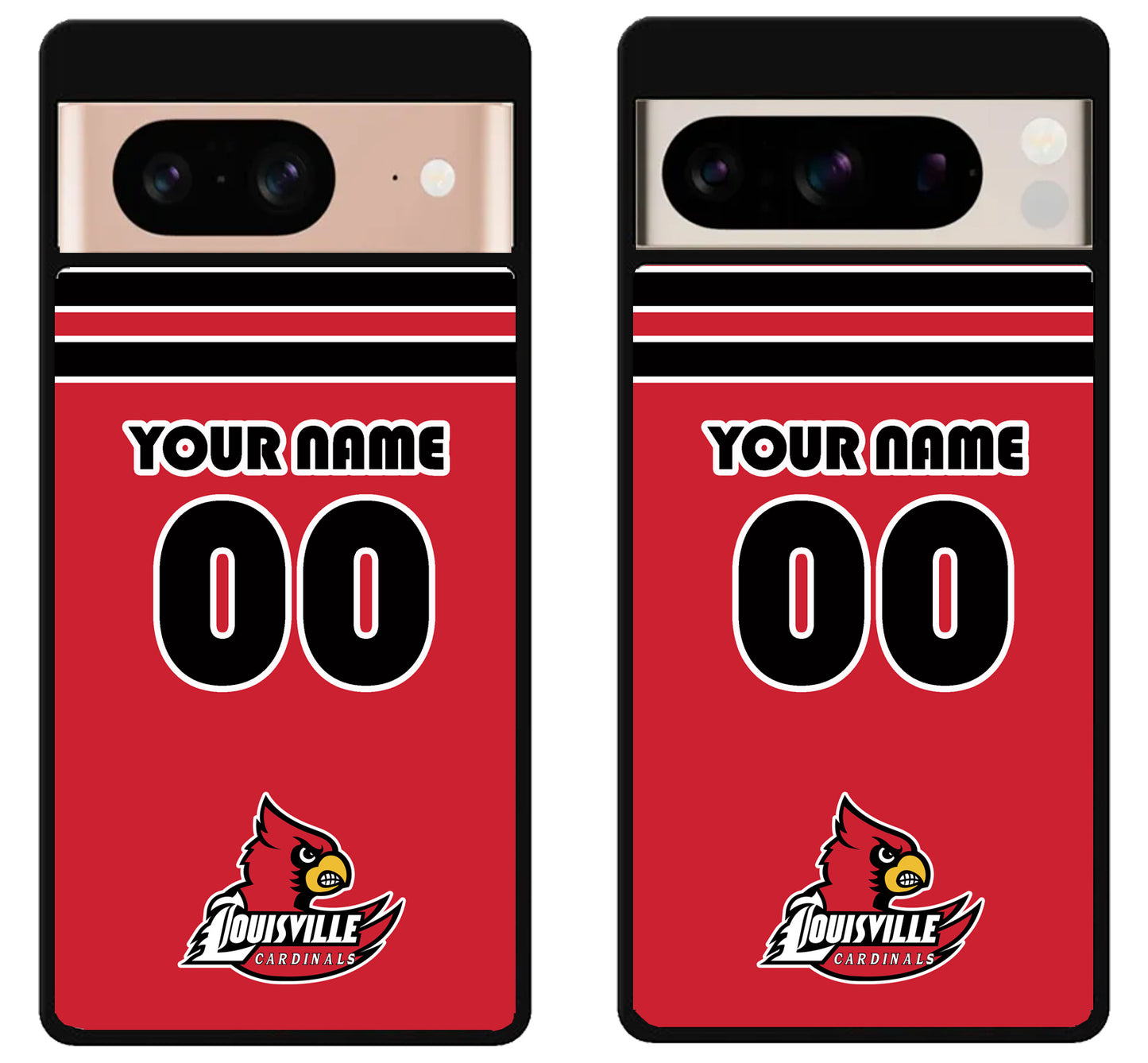 Custom Personalized Louisville Cardinals Google Pixel 8 | 8 Pro Case