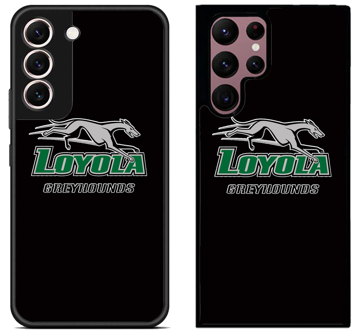 Loyola Maryland Hounds Black Samsung Galaxy S22 | S22+ | S22 Ultra Case
