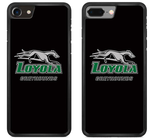 Loyola Maryland Hounds Black iPhone 8 | 8 Plus Case
