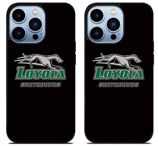 Loyola Maryland Hounds Black iPhone 15 Pro | iPhone 15 Pro Max Case