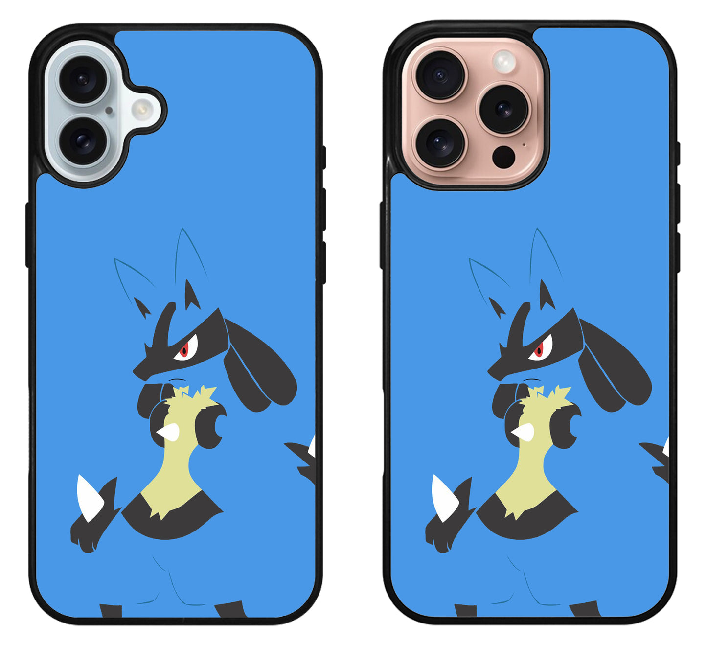 Lucario Pokemon Aesthetic iPhone 16 | 16 Plus | 16 Pro | 16 Pro Max Case