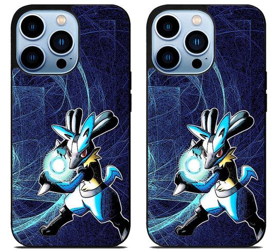 Lucario Pokemon Cover iPhone 15 Pro | iPhone 15 Pro Max Case