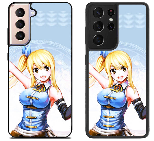 Lucy Heartfilia Fairy Tail Cute Samsung Galaxy S21 | S21 FE | S21+ | S21 Ultra Case