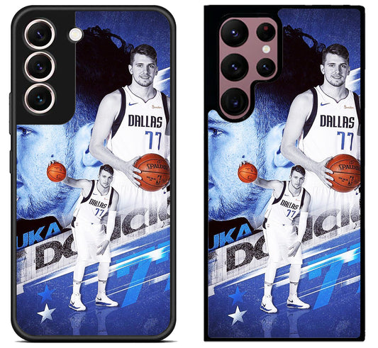 Luka Doncic Collage Dallas Mavericks Samsung Galaxy S22 | S22+ | S22 Ultra Case