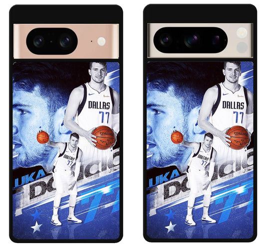 Luka Doncic Collage Dallas Mavericks Google Pixel 8 | 8 Pro Case