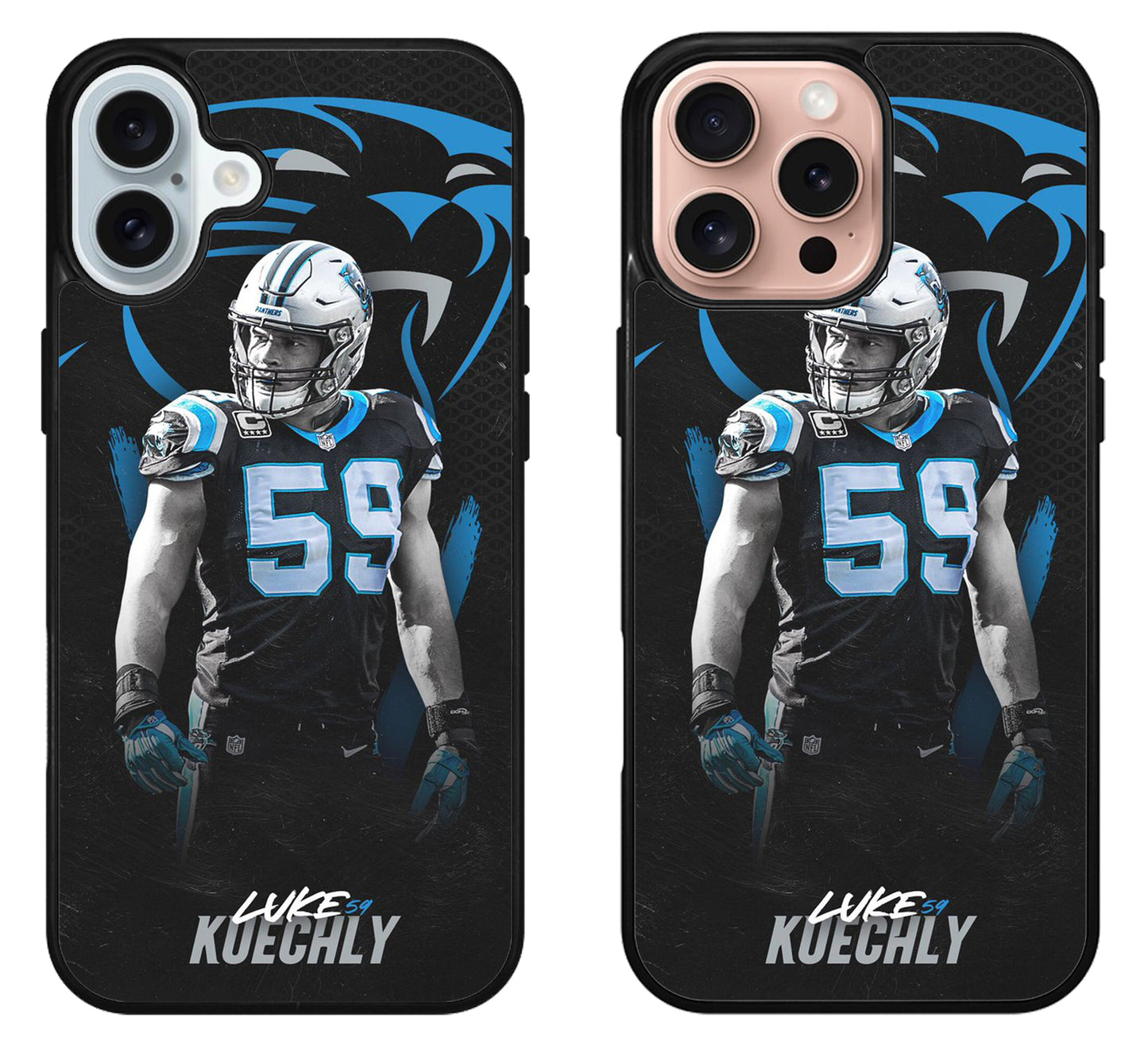 Luke Kuechly Carolina iPhone 16 | 16 Plus | 16 Pro | 16 Pro Max Case