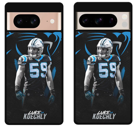 Luke Kuechly Carolina Google Pixel 8 | 8 Pro Case