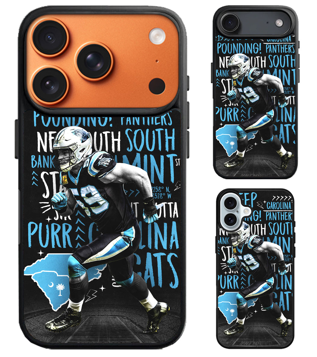 Luke Kuechly Cool iPhone Air | iPhone 17 | 17 Pro | 17 Pro Max Case