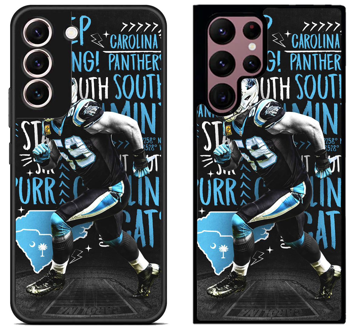 Luke Kuechly Cool Samsung Galaxy S22 | S22+ | S22 Ultra Case