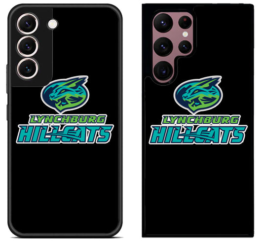 Lynchburg Hillcats Black Samsung Galaxy S22 | S22+ | S22 Ultra Case