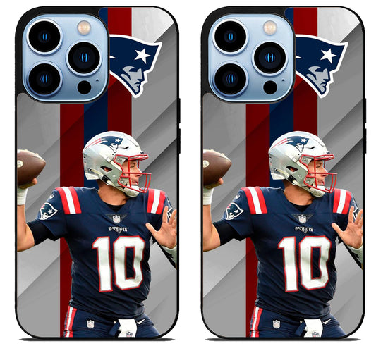 Mac Jones New England Patriots Cool iPhone 15 Pro | iPhone 15 Pro Max Case