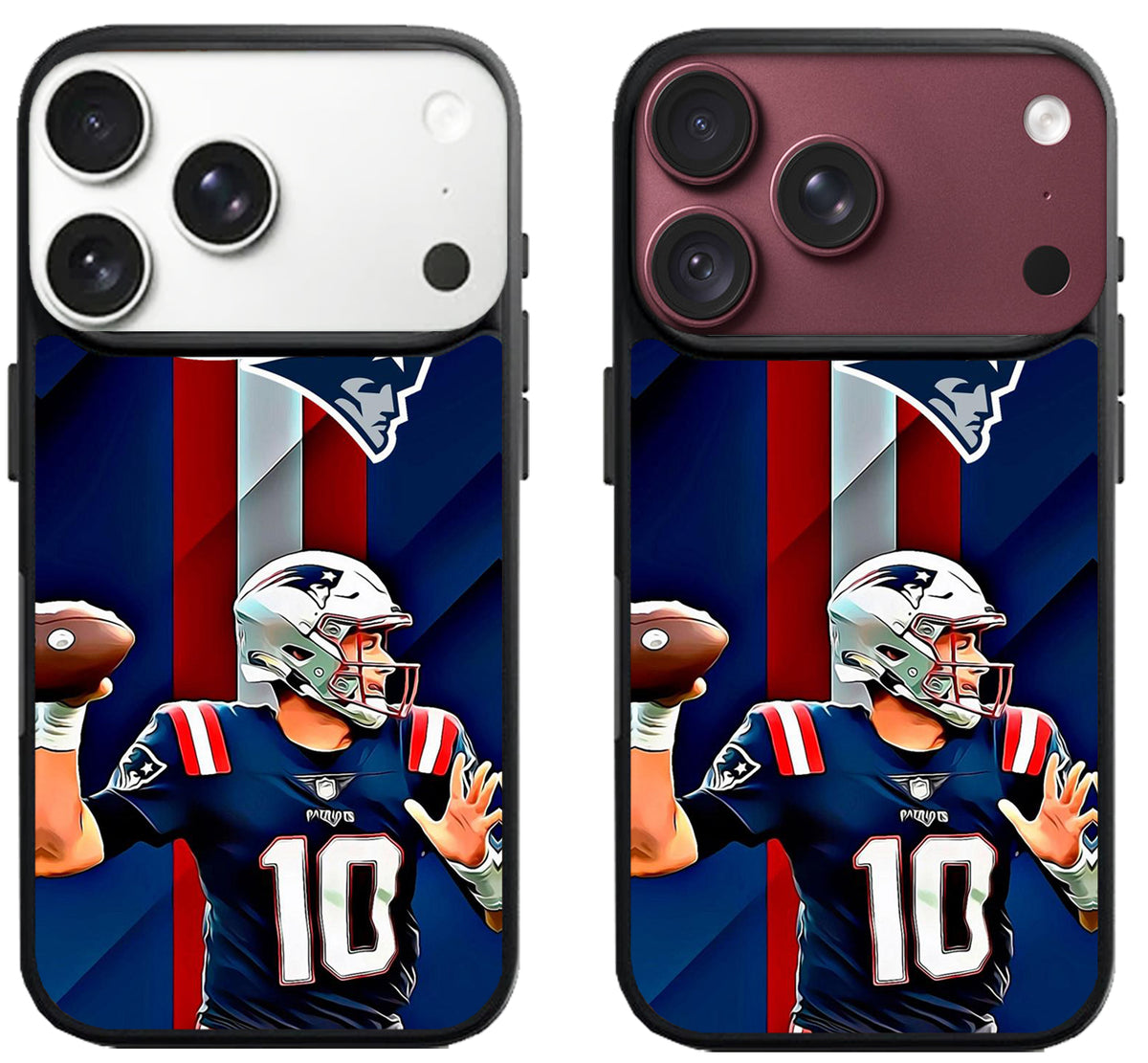 Mac Jones New England Patriots Style iPhone 18 Pro | 18 Pro Max Case