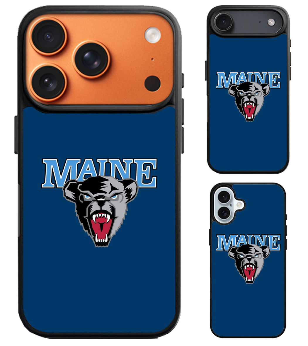 Maine Black Bears iPhone Air | iPhone 17 | 17 Pro | 17 Pro Max Case