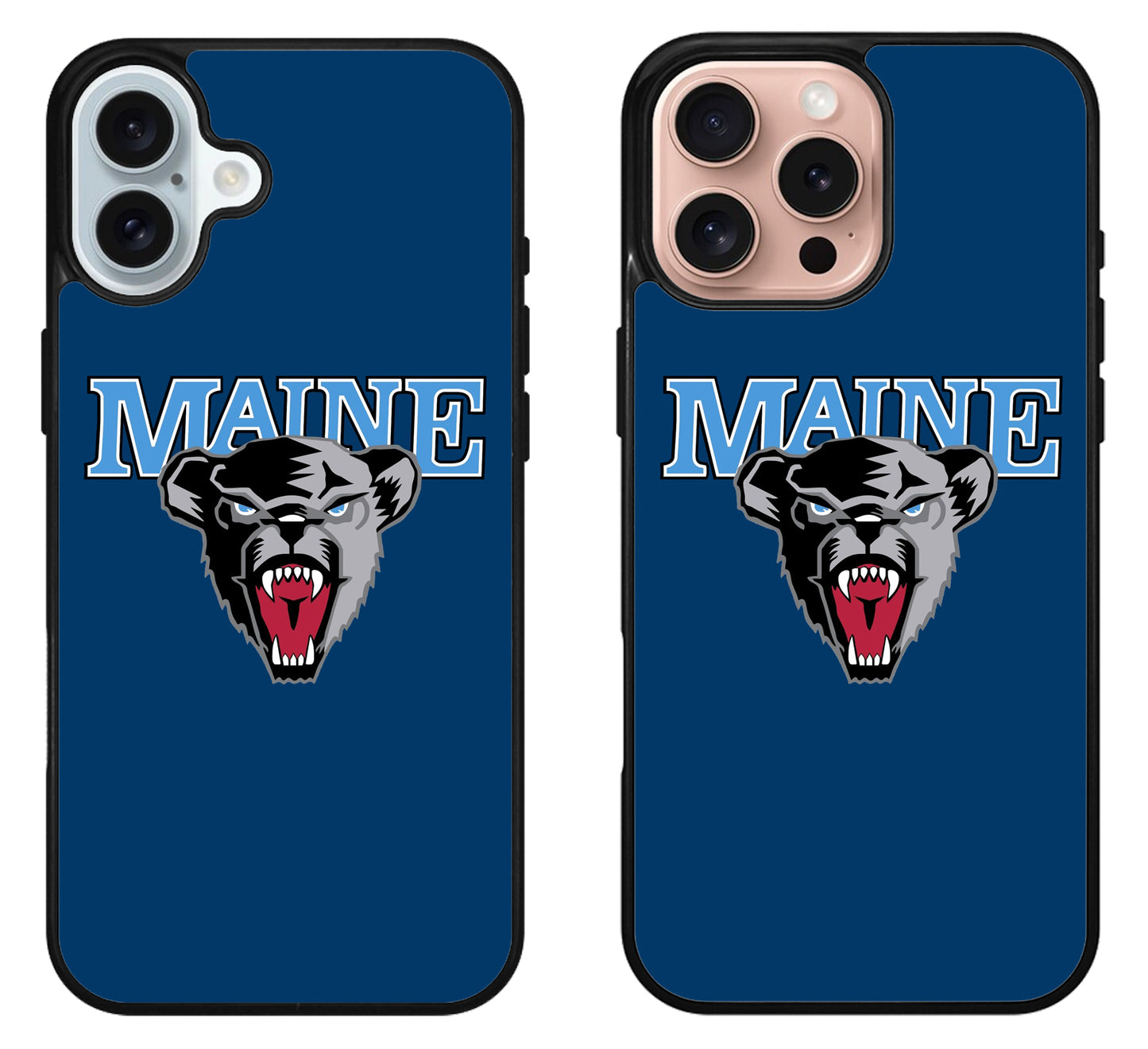 Maine Black Bears Logo iPhone 16 | 16 Plus | 16 Pro | 16 Pro Max Case