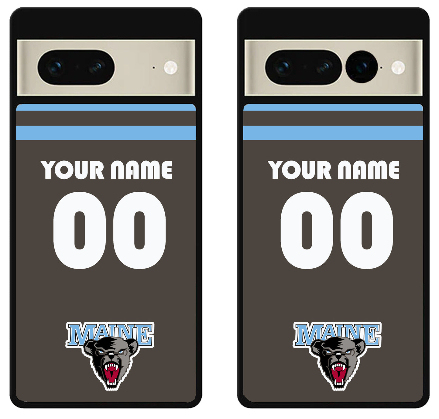 Custom Personalized Maine Black Bears Google Pixel 7 | 7 Pro Case