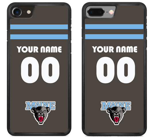 Custom Personalized Maine Black Bears iPhone 8 | 8 Plus Case