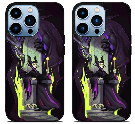 Maleficent Disney villains Cool iPhone 15 Pro | iPhone 15 Pro Max Case