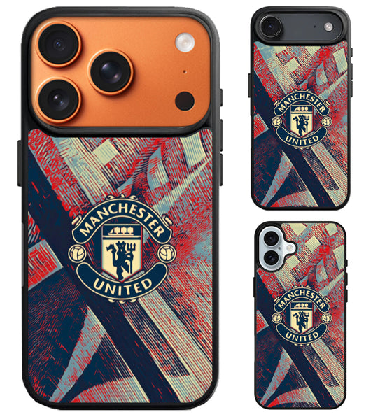 Manchester United Logo iPhone Air | iPhone 17 | 17 Pro | 17 Pro Max Case