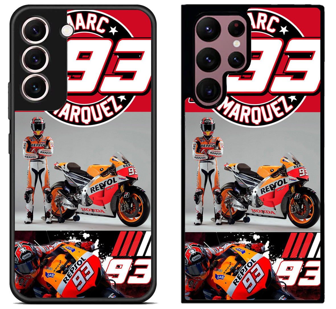 Marc Marquez Collage Samsung Galaxy S22 | S22+ | S22 Ultra Case