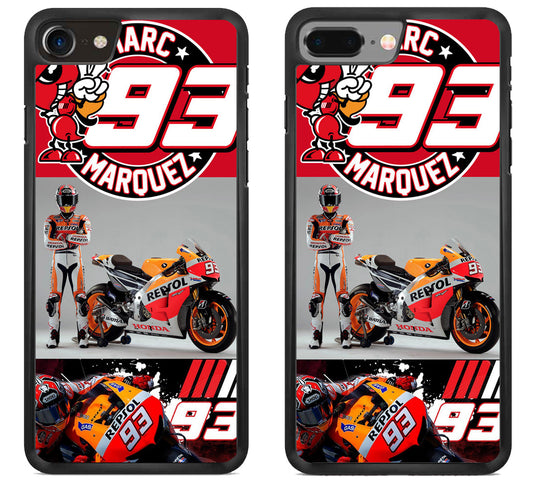 Marc Marquez Collage iPhone 8 | 8 Plus Case