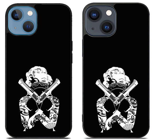 Marilyn Monroe Gangster iPhone 15 | iPhone 15 Plus Case