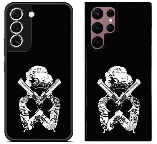 Marilyn Monroe Gangster Samsung Galaxy S22 | S22+ | S22 Ultra Case