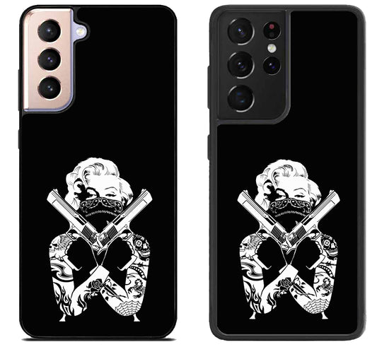 Marilyn Monroe Gangster Samsung Galaxy S21 | S21 FE | S21+ | S21 Ultra Case