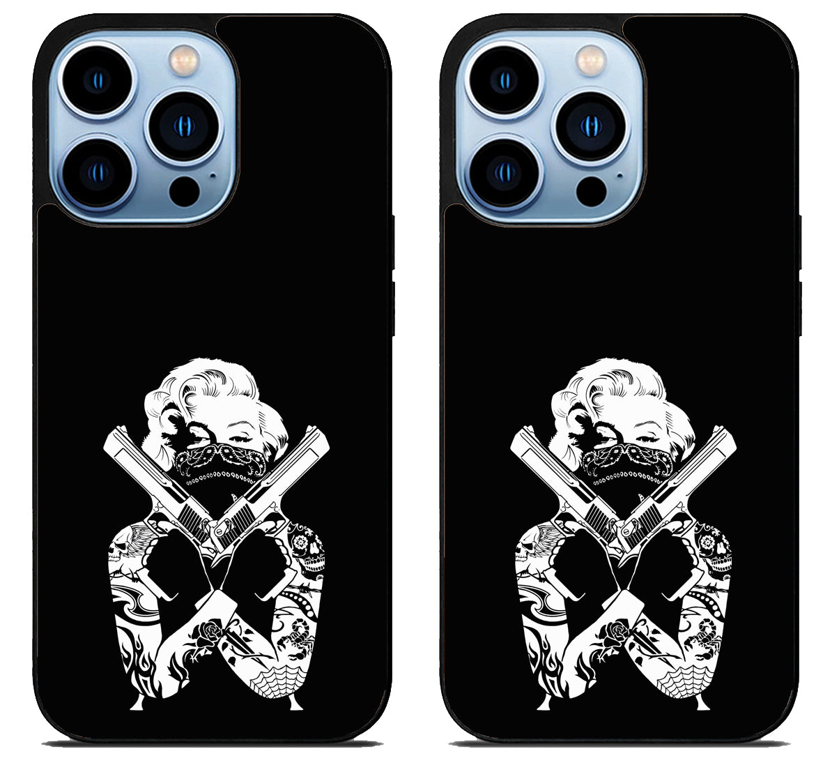 Marilyn Monroe Gangster iPhone 15 Pro | iPhone 15 Pro Max Case