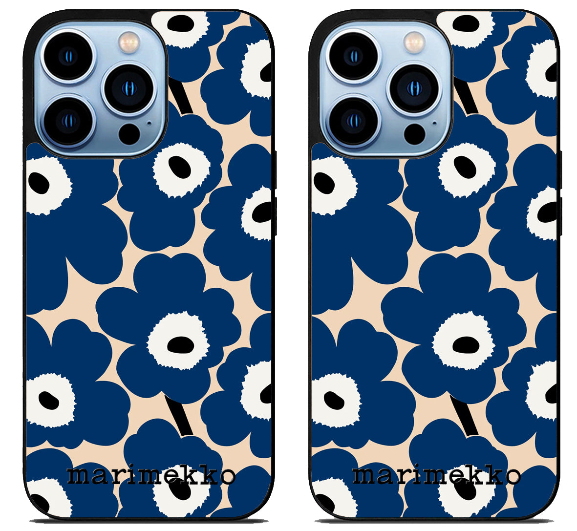 Marimekko Blue iPhone 15 Pro | iPhone 15 Pro Max Case