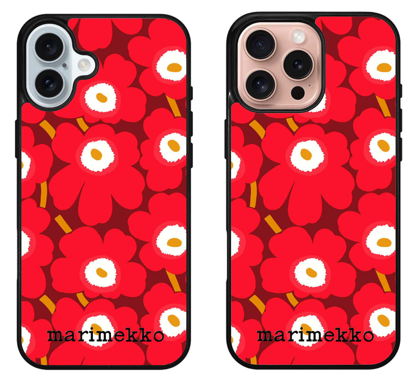 Marimekko Red iPhone 16 | 16 Plus | 16 Pro | 16 Pro Max Case