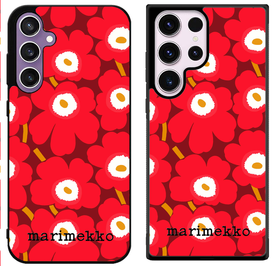 Marimekko Red Samsung Galaxy S24 | S24+ | S24 Ultra Case