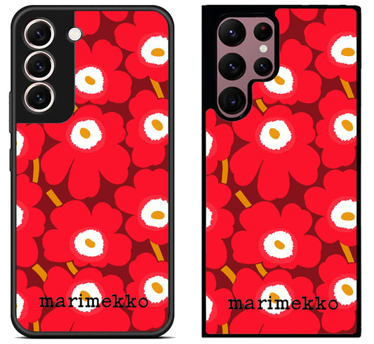 Marimekko Red Samsung Galaxy S22 | S22+ | S22 Ultra Case