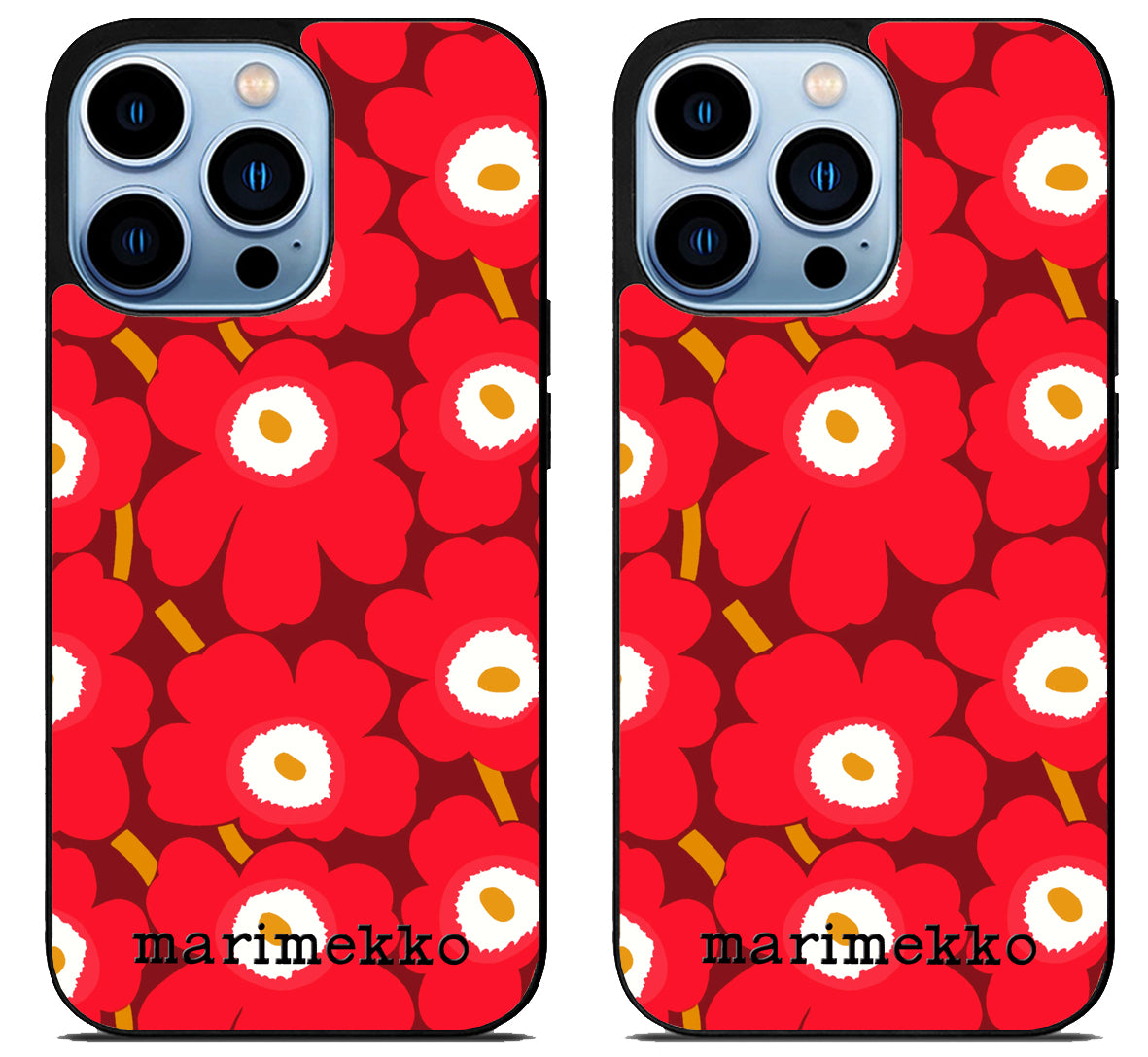 Marimekko Red iPhone 15 Pro | iPhone 15 Pro Max Case