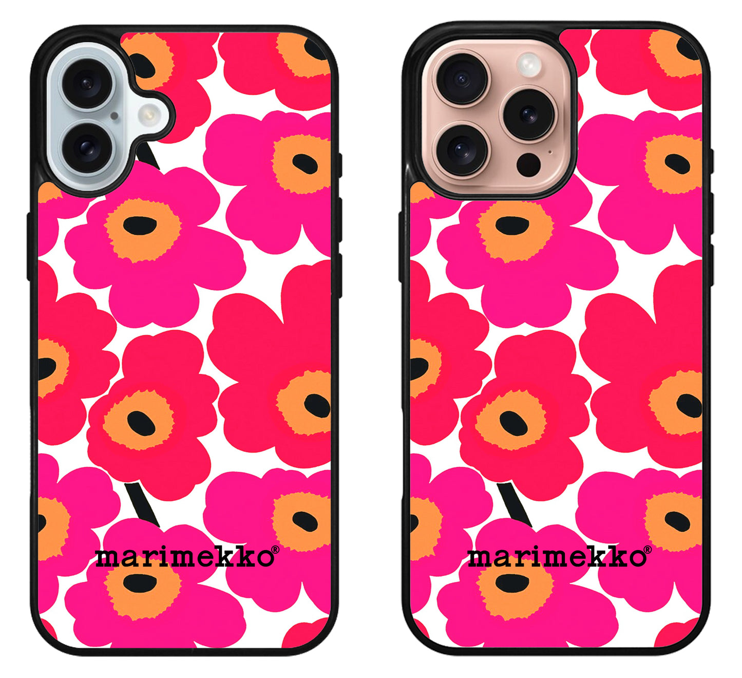 Marimekko Rose iPhone 16 | 16 Plus | 16 Pro | 16 Pro Max Case
