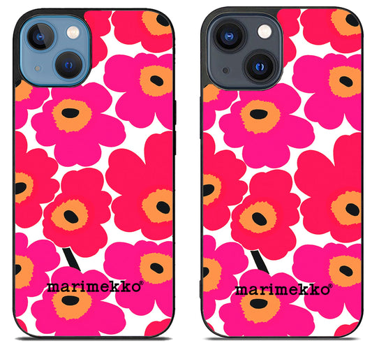 Marimekko Rose iPhone 15 | iPhone 15 Plus Case