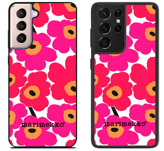 Marimekko Rose Samsung Galaxy S21 | S21 FE | S21+ | S21 Ultra Case