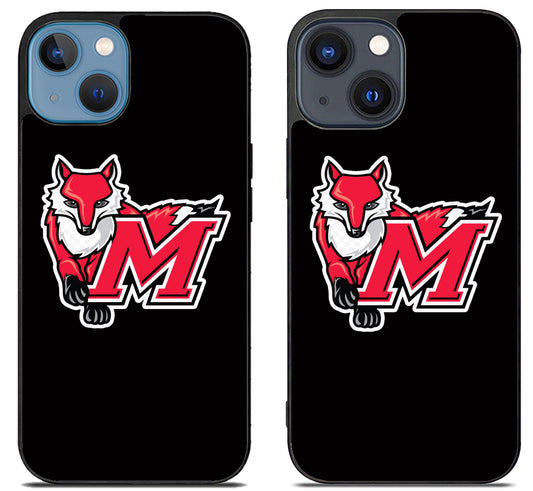 Marist Red Foxes Black iPhone 15 | iPhone 15 Plus Case