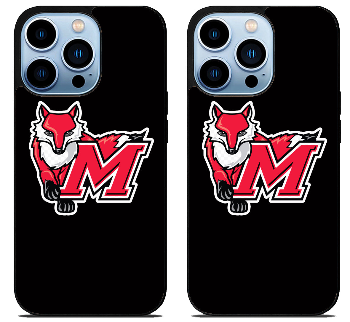 Marist Red Foxes Black iPhone 15 Pro | iPhone 15 Pro Max Case