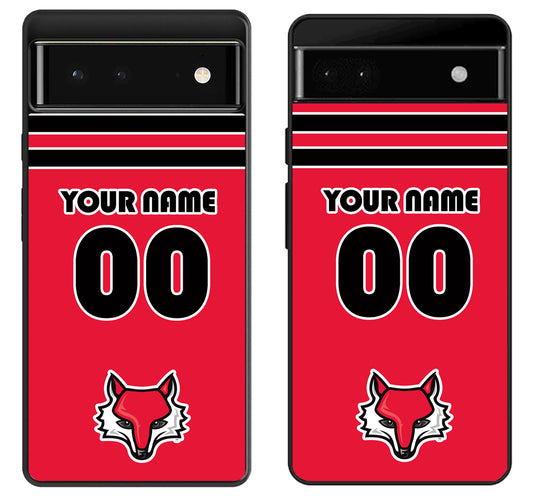 Custom Personalized Marist Red Foxes Google Pixel 6 | 6A | 6 Pro Case