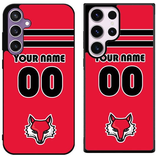 Custom Personalized Marist Red Foxes Samsung Galaxy S24 | S24+ | S24 Ultra Case