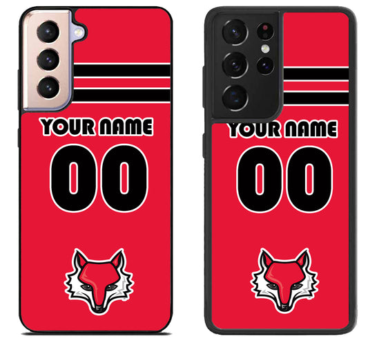 Custom Personalized Marist Red Foxes Samsung Galaxy S21 | S21 FE | S21+ | S21 Ultra Case