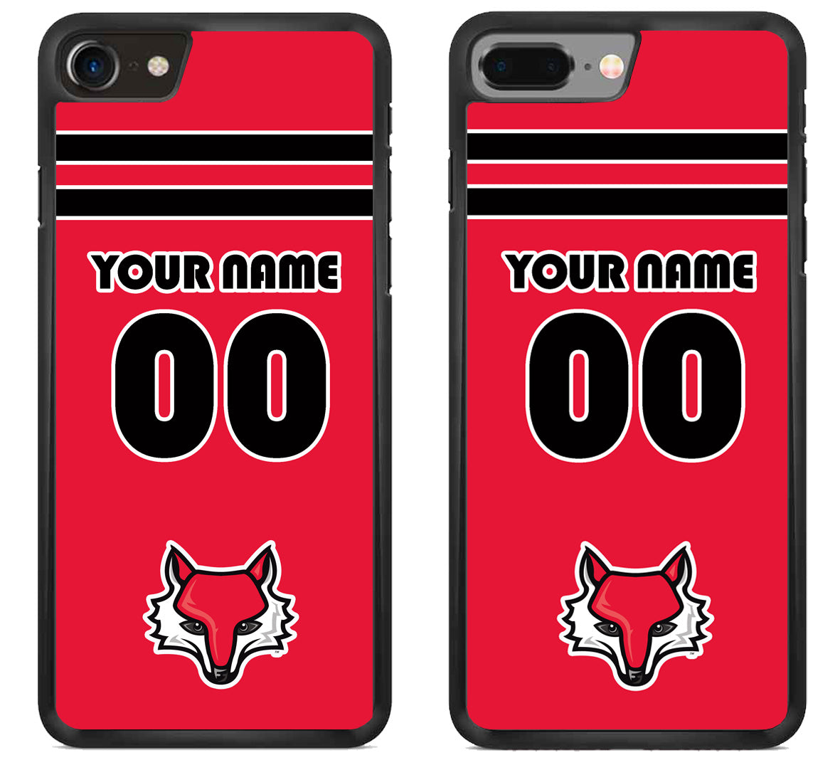 Custom Personalized Marist Red Foxes iPhone 8 | 8 Plus Case