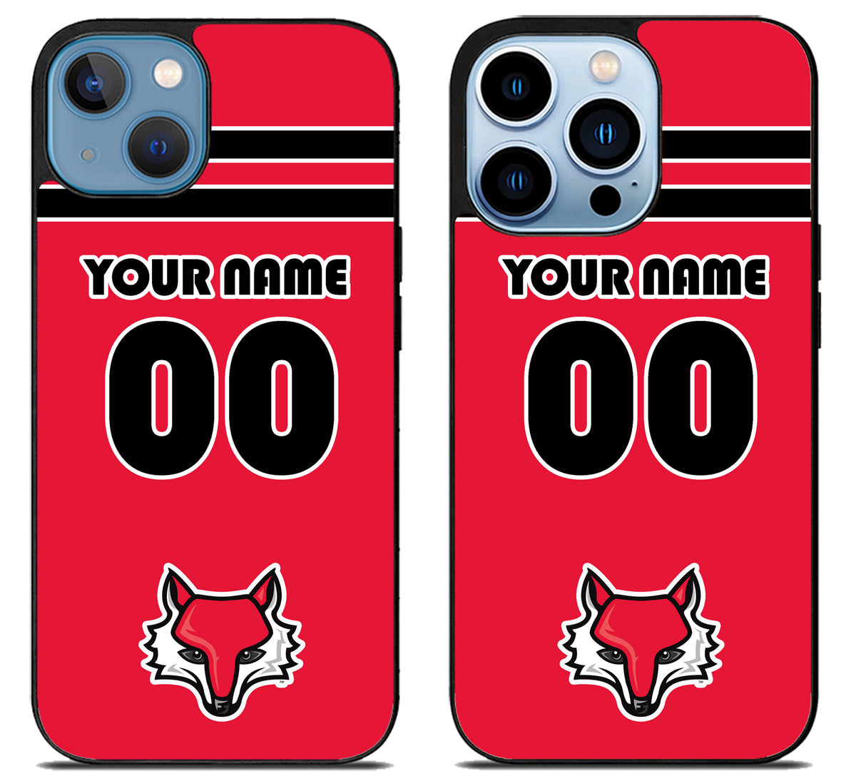 Custom Personalized Marist Red Foxes iPhone 13 | 13 Mini | 13 Pro | 13 Pro Max Case