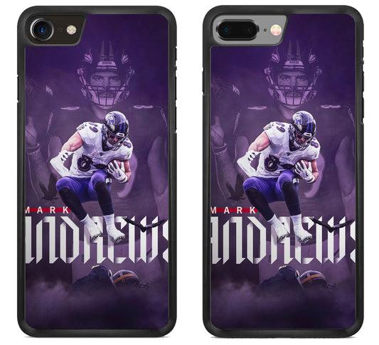 Mark Andrews Baltimore Ravens Background iPhone 8 | 8 Plus Case