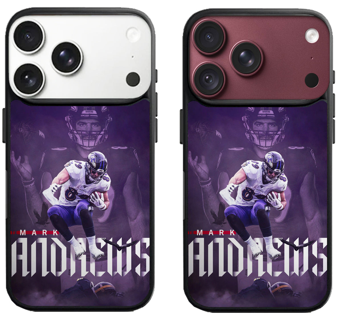 Mark Andrews Baltimore Ravens Background iPhone 18 Pro | 18 Pro Max Case