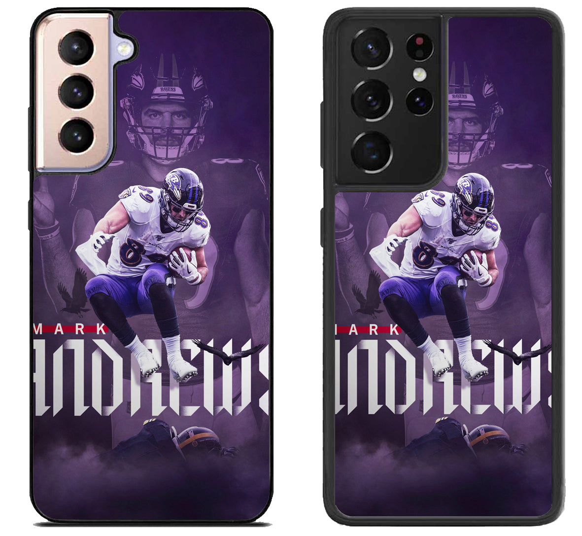 Mark Andrews Baltimore Ravens Background Samsung Galaxy S21 | S21 FE | S21+ | S21 Ultra Case