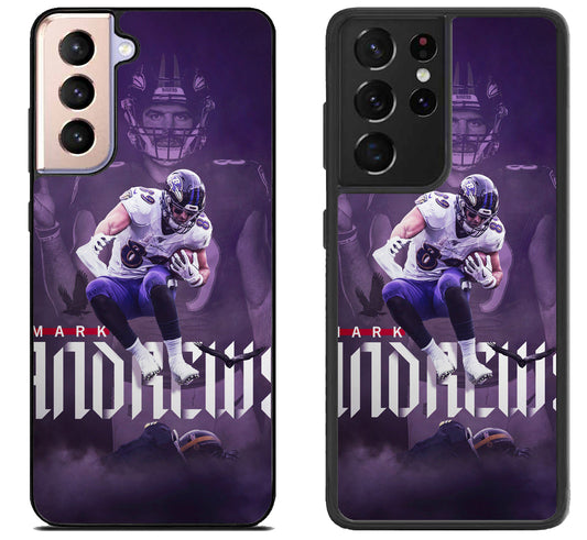 Mark Andrews Baltimore Ravens Background Samsung Galaxy S21 | S21 FE | S21+ | S21 Ultra Case