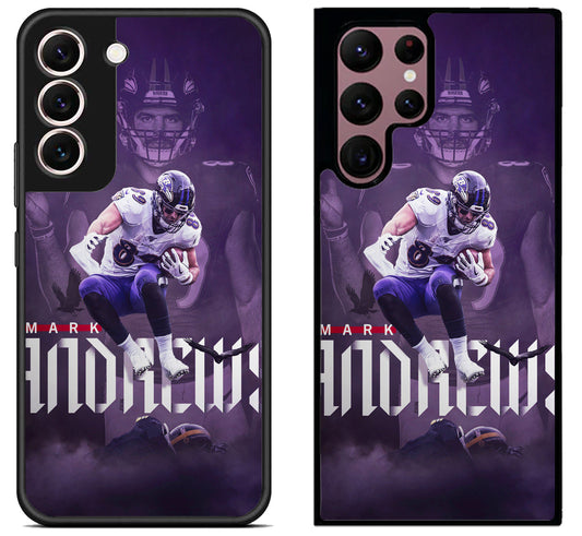 Mark Andrews Baltimore Ravens Background Samsung Galaxy S22 | S22+ | S22 Ultra Case