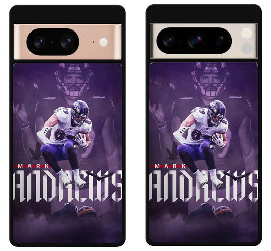 Mark Andrews Baltimore Ravens Background Google Pixel 8 | 8 Pro Case